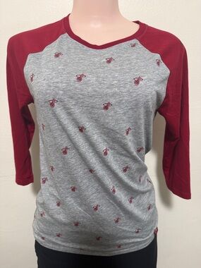 Nike Miami Heat woman 3/4 sleeve shirt size small